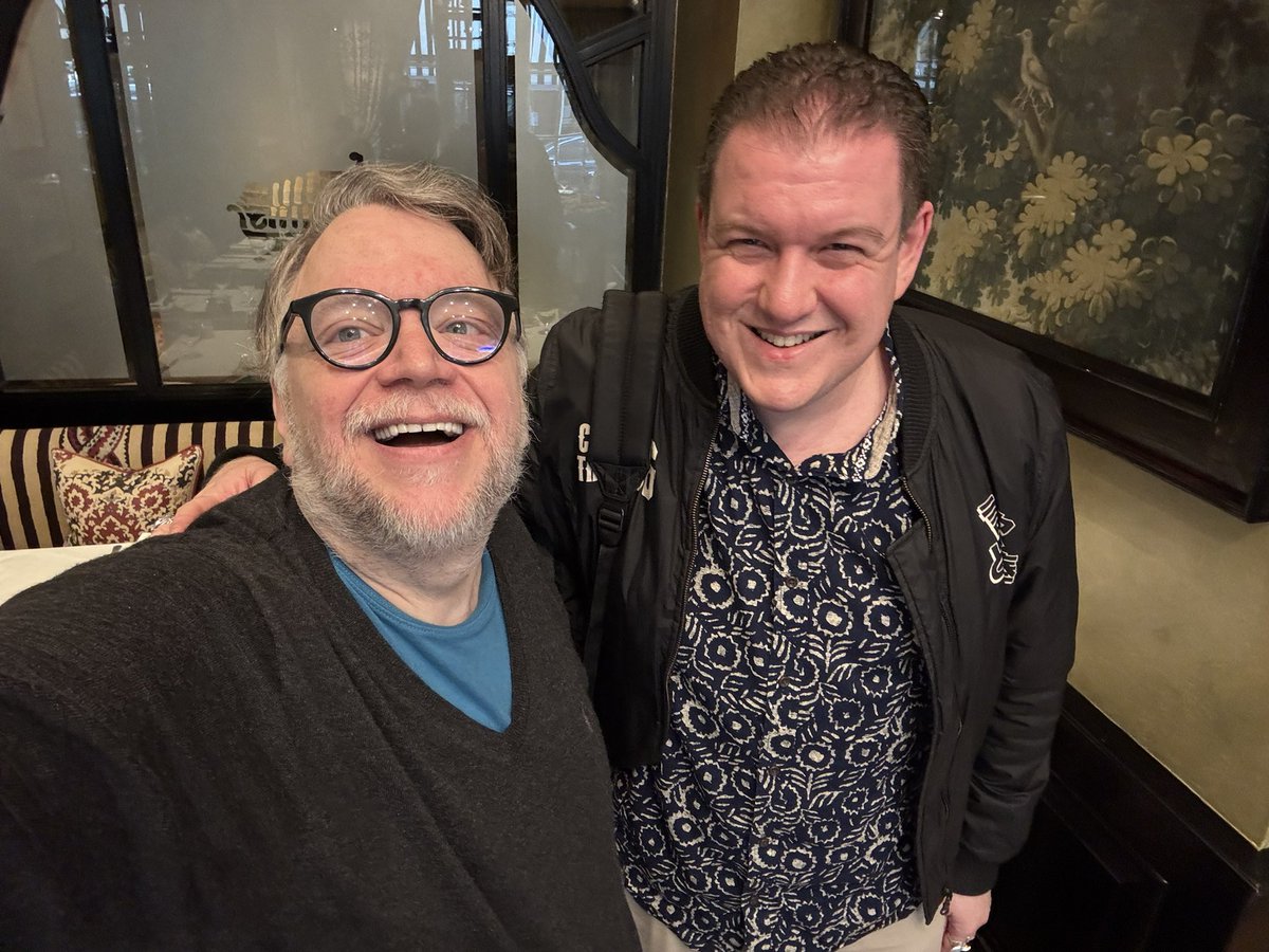 Ben Stoddart (@thisiswalter89) on Twitter photo This is who I got to chat about movies with this morning…. The very awesome <a href="/RealGDT/">Guillermo del Toro</a> This is who I got to chat about movies with this morning…. The very awesome <a href="/RealGDT/">Guillermo del Toro</a>