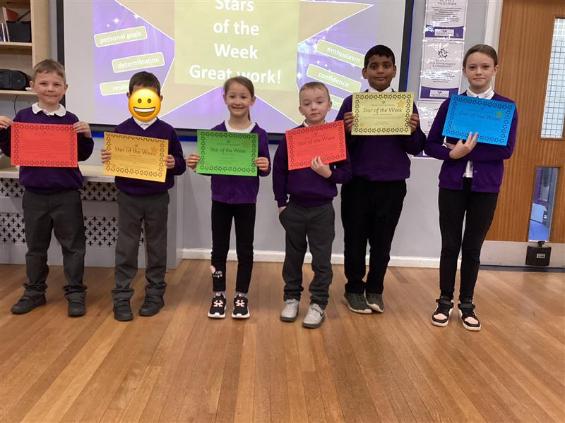 HazelLeysAcad's tweet photo. Congratulations to our STARs of the week. We are proud of how they show care and respect in our school community and their attitude to learning is incredible. #resepct #FutureCitizens @GreenwoodAcad https://t.co/pdodGGHJMv