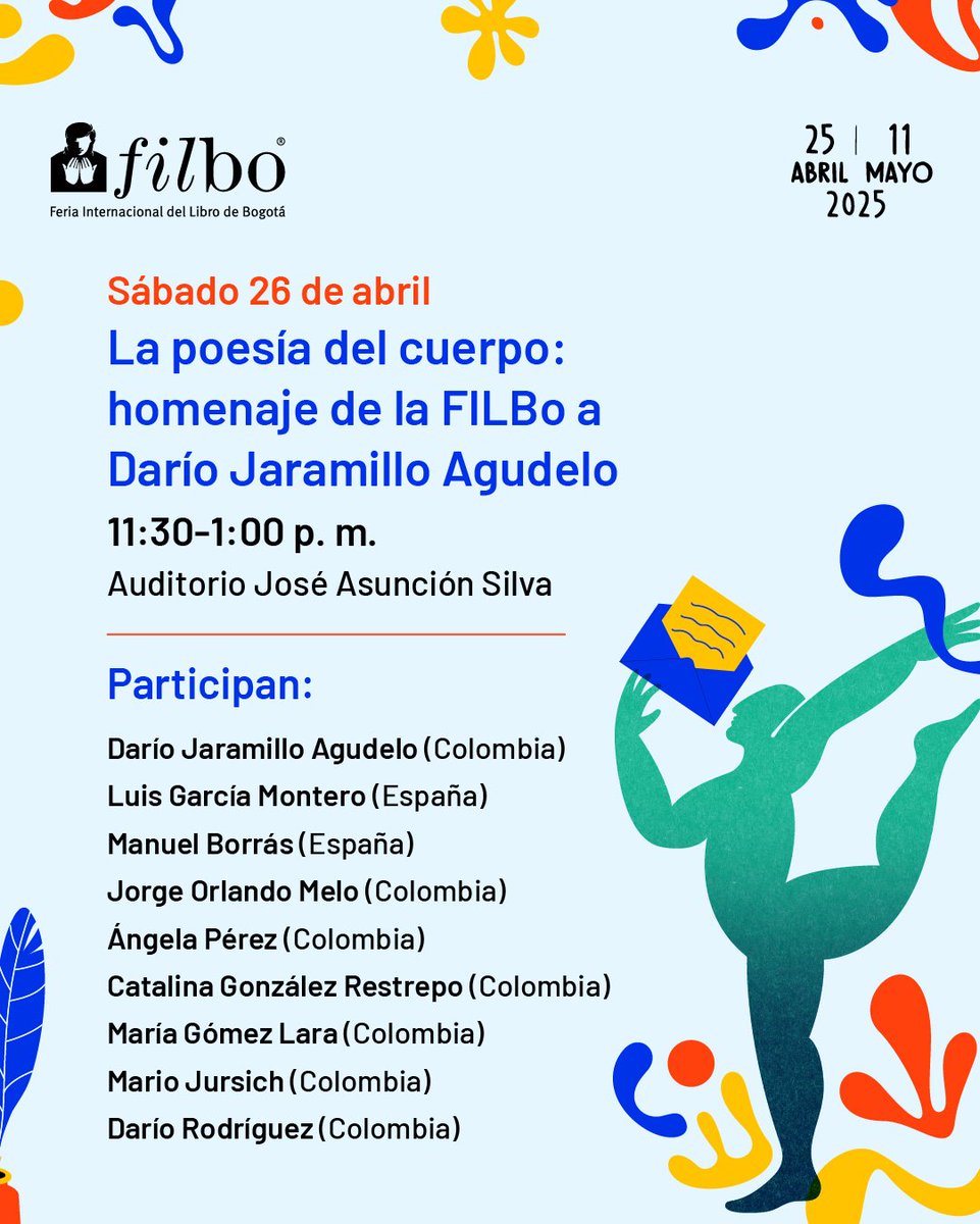 🗨En este homenaje se reunirán sus amigos y colegas a conversar ante sus numerosos lectores sobre las brillantes facetas de Darío.

🔹️Con el apoyo del Banco de la República y de España, País Invitado de Honor. 
<a href="/Banrepcultural/">Banrepcultural</a>
<a href="/culturagob/">Ministerio de Cultura</a>
<a href="/ACEcultura/">Acción Cultural AC/E</a>