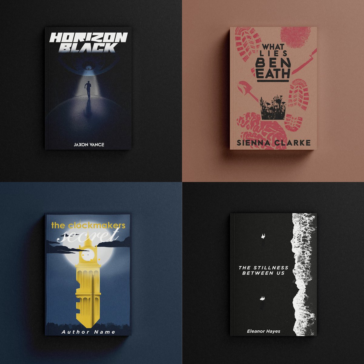 Some book cover designs.

What do you think?