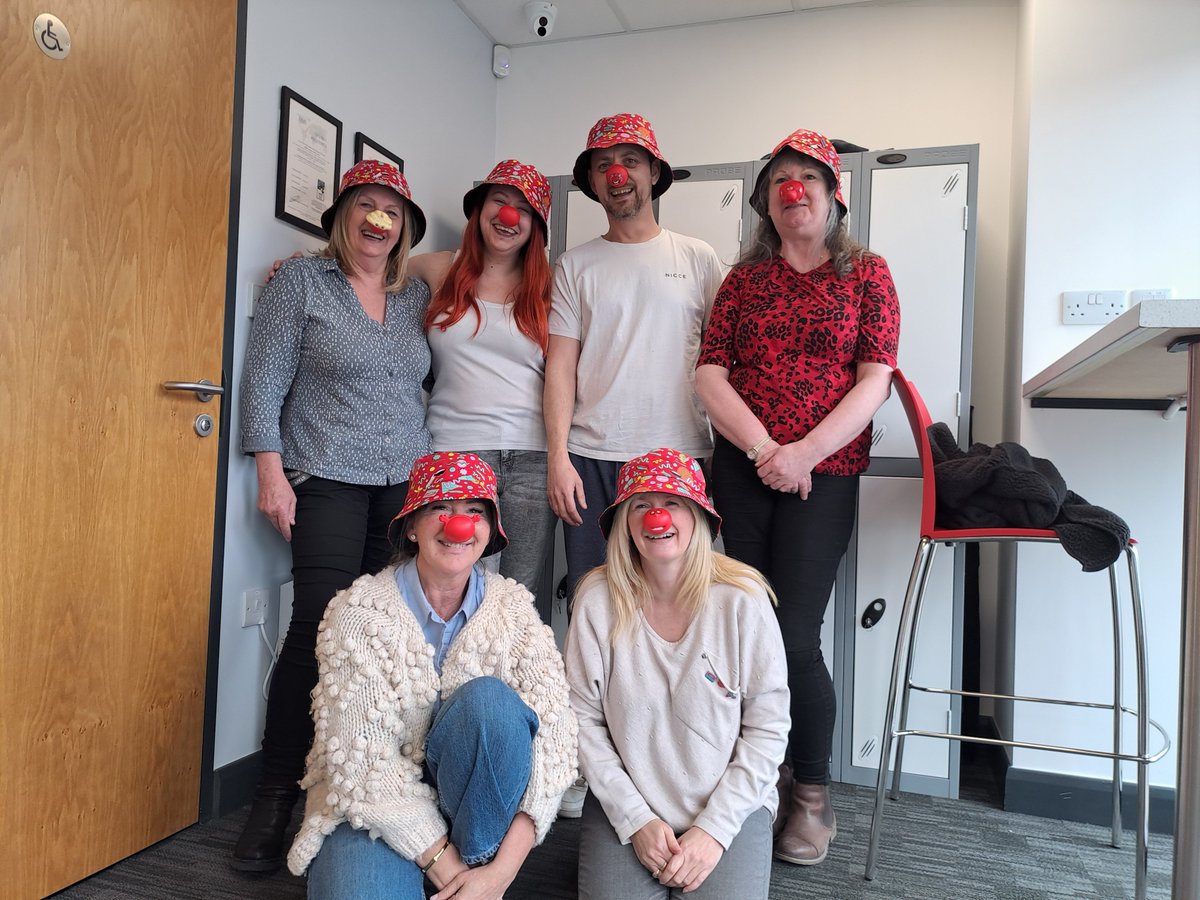 We are doing our bit for Comic Relief, Red Nose Day 2025. Unfortunately we couldn't keep the noses on for too long as we couldn't breathe 😂 #comicrelief #rednoseday #welovecassette #cassettetapes #music #bands #duplication #audiotapes #musicians #audiocassettes #cassettes