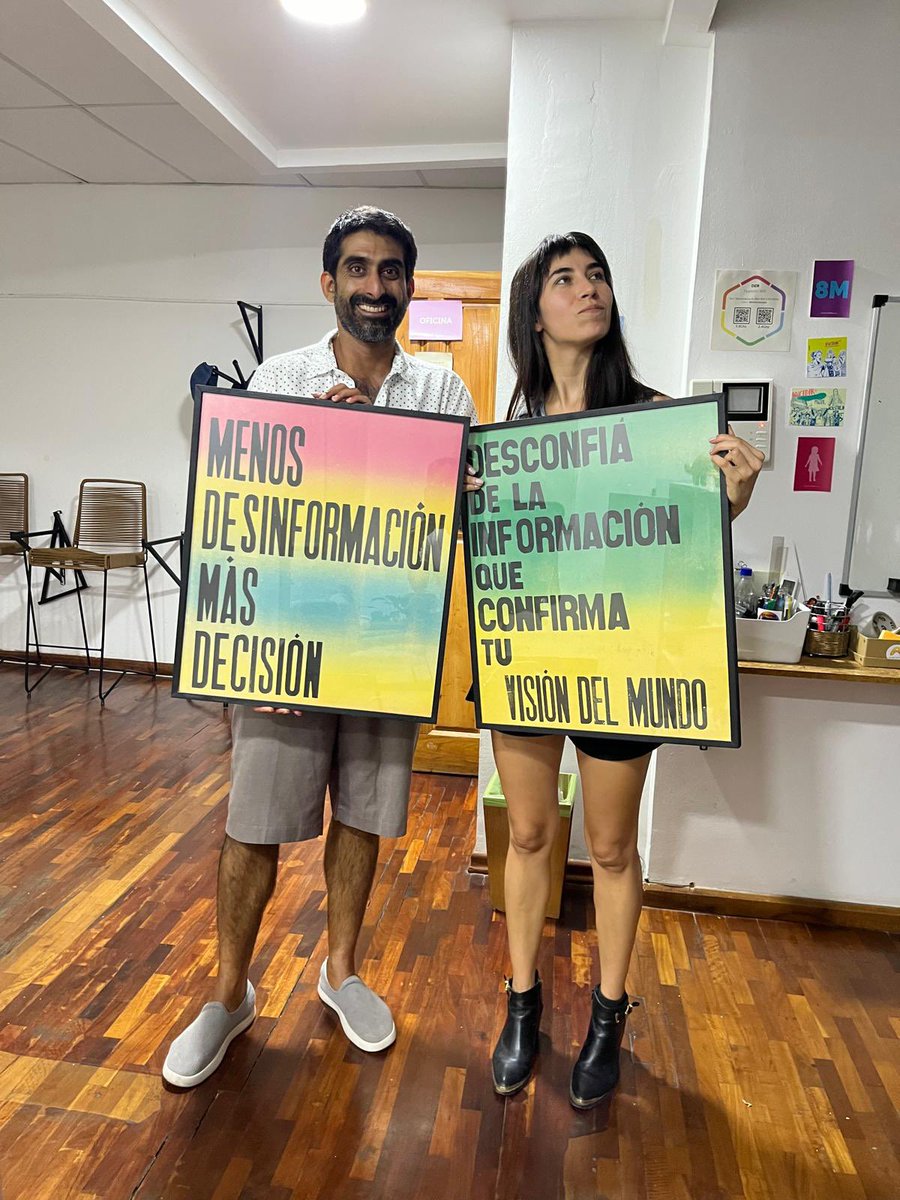 La democracia es en red.
CONVERSEN, debatan… tiren abajo los discursos armados. 
Van a ver, muchas veces no hay sustento porque la unidireccionalidad no tiene argumento. <a href="/fundacionDER/">Democracia en Red</a>