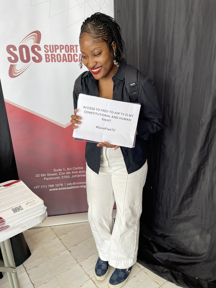 SOSCoalition's tweet photo. An exciting day at Constitution Hill commemorating Human Rights Day! It was incredible connecting with all of you and reflecting on the importance of  public broadcasting in upholding democracy. 

We can't wait to continue the conversation, see you tomorrow!

 #HumanRightsDay  #PublicBroadcasting #SOSCoalition