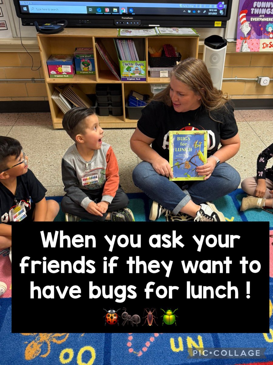 Bugs for lunch?!? What!?! @ZavalaMagnet <a href="/ECISD_EarlyEd/">ECISD_EarlyEd</a>