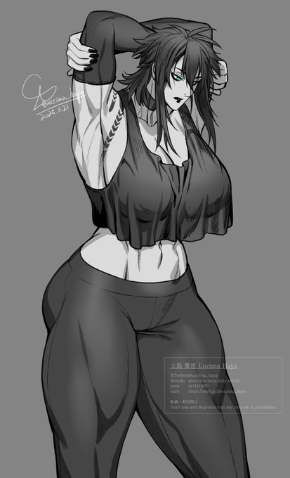 CoC_よその子
みっちー描いたよ～～～～～!!!!
やっぱこのカーテンタンクトップ好き。 