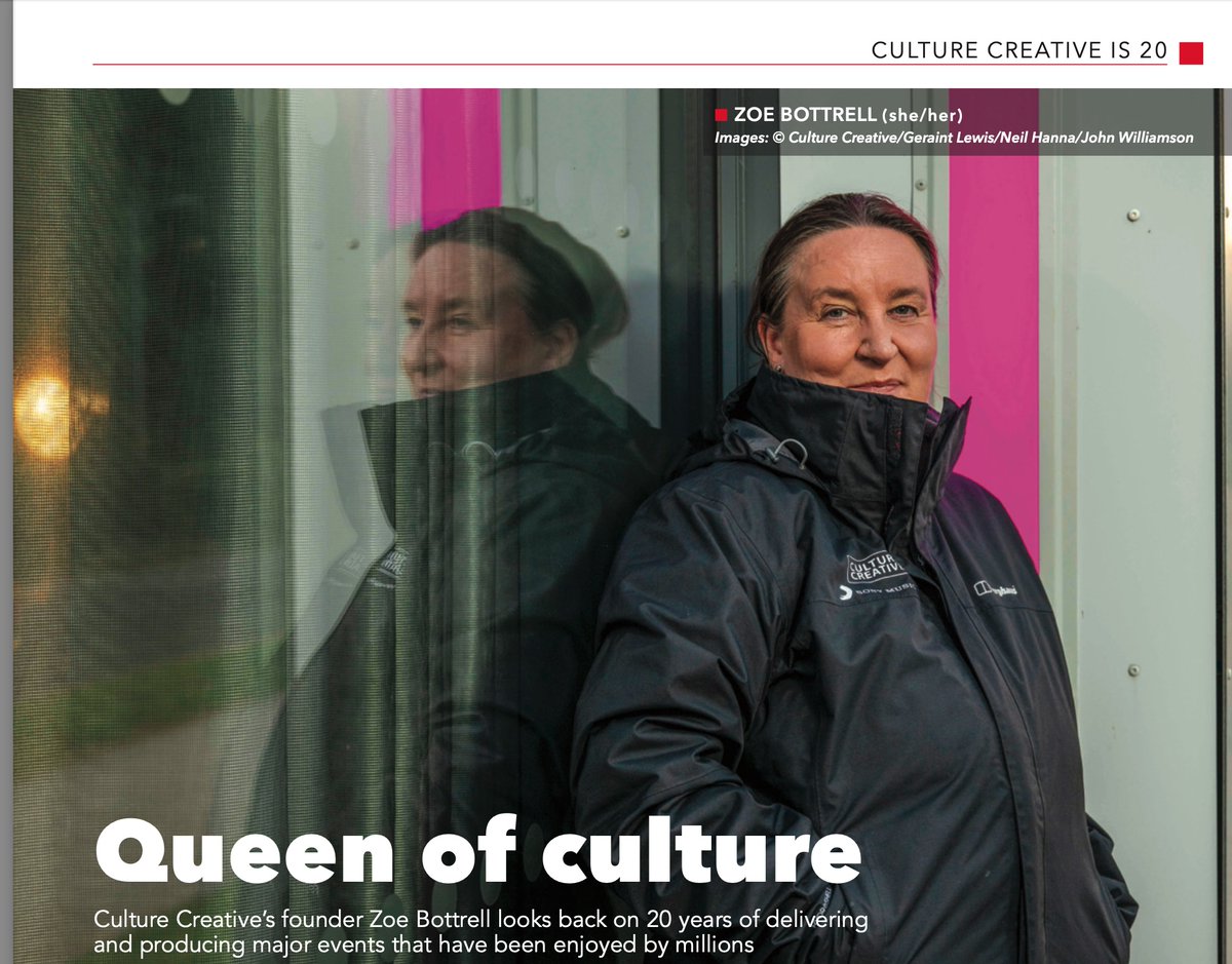 ⭐ Our MD Zoe Bottrell is featured as the 'Queen of Culture' in this month's Standout Magazine.
Read more about how we have grown over the last 20 years here 👇
standoutmagazine.co.uk/april-2025/
#Northumberland 
<a href="/RGLiveTickets/">RG Live</a>