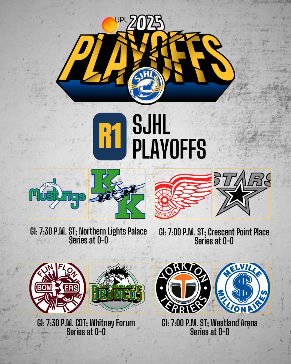 📢G1 GAMEDAY! 

Round 1 at a glance! ⬇️⬇️