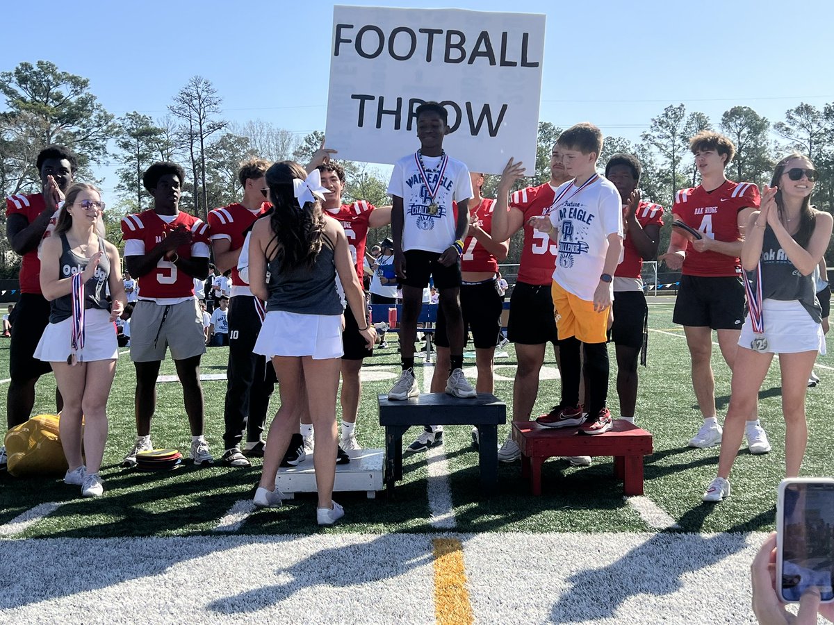 No better way to kick off a Friday than watching the 2025 Future War Eagle Challenge‼️ Congrats to these Future Eagle Ballers‼️🦅🔴⚪️🔵🏈