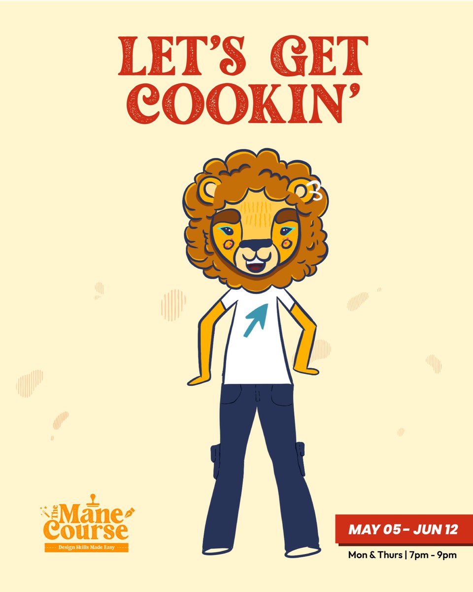 Calling all hungry creatives 🤤🍴🎨

The Mane Course is BACKKK 🦁

It’s time to get sizzling and learn the secret sauce to up your skills in 2025 🥘

Enrollment 💸: $1500TTD

Only 10 spots available ‼️

Enroll today by clicking the first link in my bio 📲