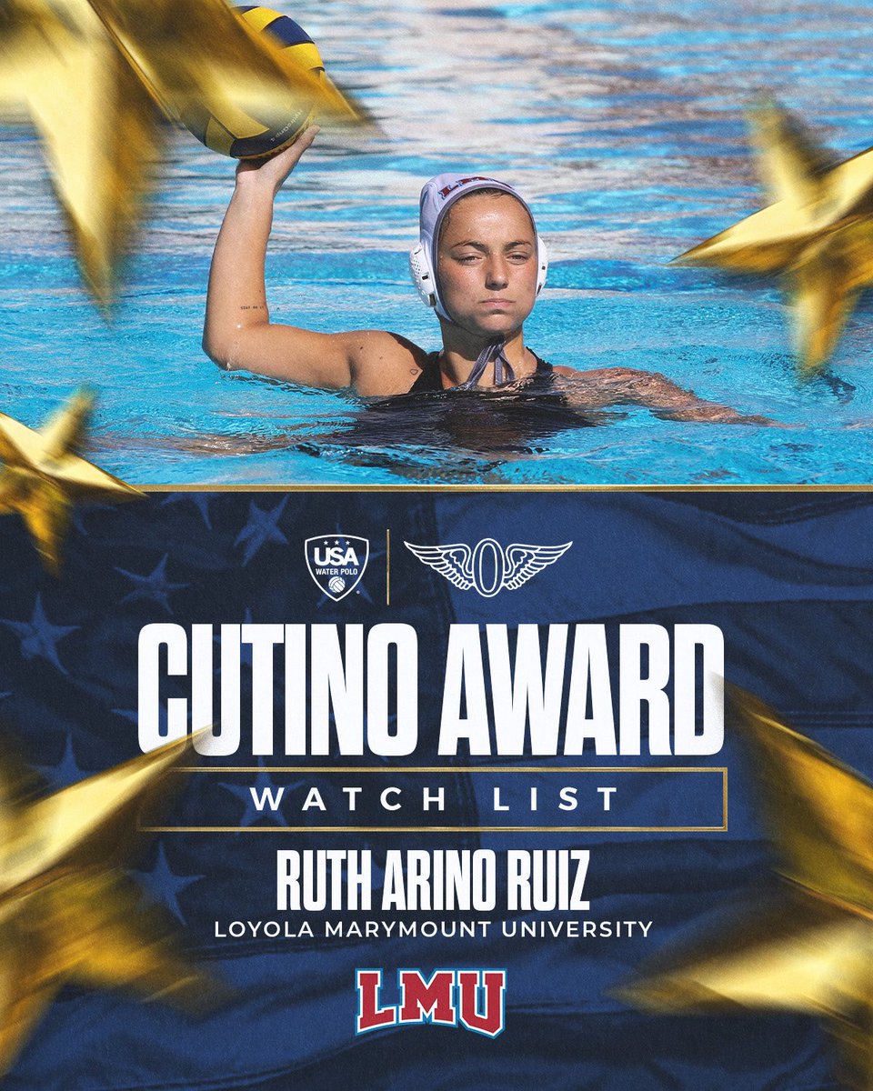 THIS IS BIG!

Congrats Ruth Arino Ruiz on earning a spot on the Cutino Award Watch List!

The Peter J. Cutino Award, named in honor of the late Hall of Fame coach, recognizes the best player in men’s and women’s college water polo.