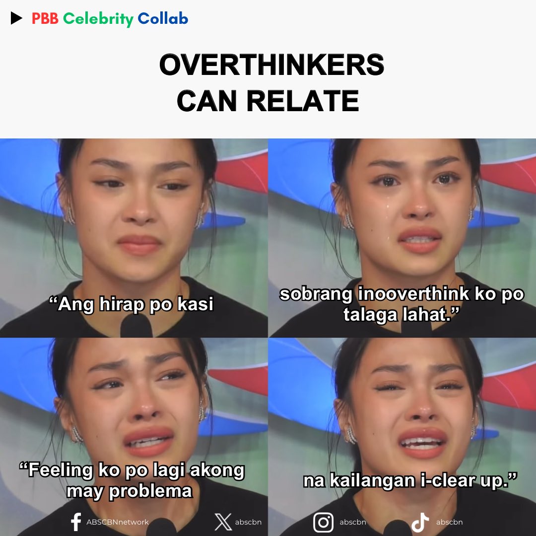 Those who think too much and feel too deeply can definitely relate! 😭💯 #ACBonifacio