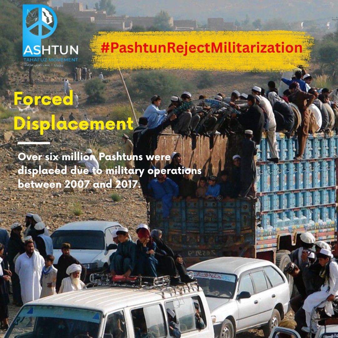 ptm_momand's tweet photo. Militarization is not just about soldiers and checkpoints. It is about controlling an entire people, silencing their voices, and keeping them under constant fear. We must resist!
#StopMilitarization
#PashtunRejectMilitarization
@hrw @amnesty @UN_HRC @ICRC https://t.co/zYWQjxJV0e