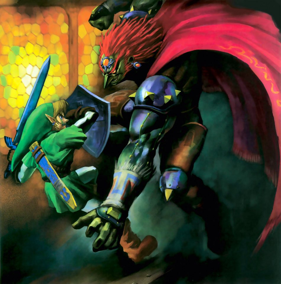 VideoArtGame's tweet image. Official art | The Legend of Zelda: Ocarina of Time