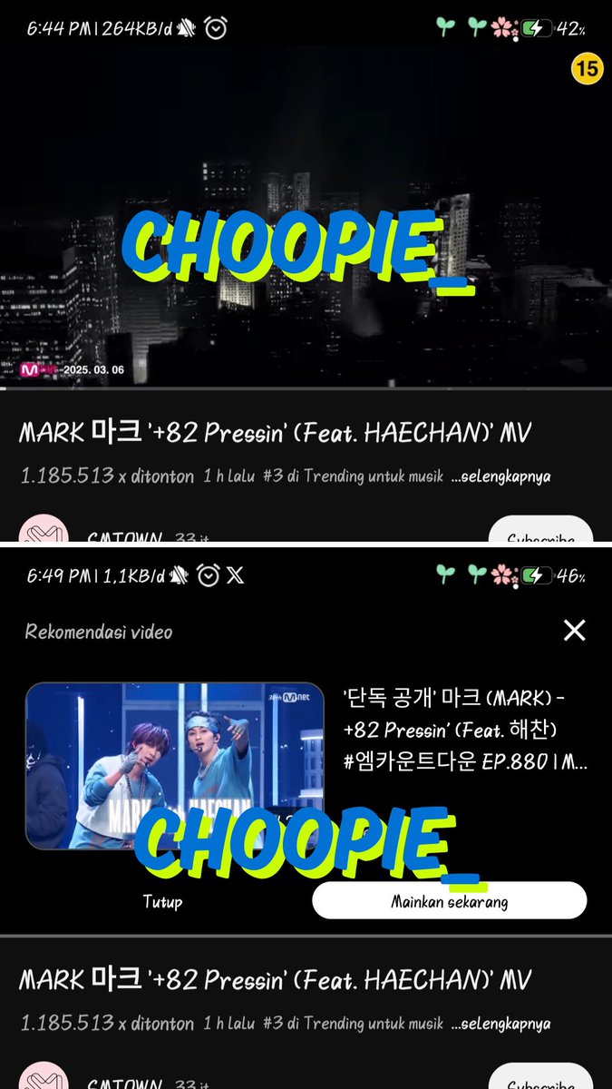 🐯 streaming party +𝟖𝟐 𝙋𝙧𝙚𝙨𝙨𝙞𝙣 Feat. HAECHAN 해찬)' 🐻

🔗 youtu.be/dAvDMSPt7BM?si

Tags: ‌<a href="/oktopians_/">Kak Topi🧚‍♂️</a> @nahaepridee <a href="/mvrkahleelit/">ovii | HAECHAN #TASTE 🧎🏻‍♀️</a> <a href="/mahaecaily/">rica HIATUS</a>‌

#Mark_82Pressin #HaechanFirstFeaturing
#MarkFtHaechan
#마크랑_해찬이랑_82Pressin