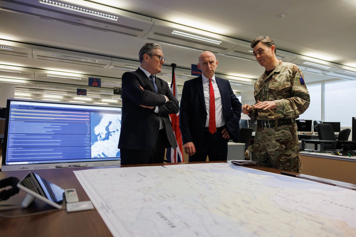 Lt Gen Nick Perry (@pjhq_cjo) on Twitter photo Great to co-host with the π«π· my international counterparts to this Headquarters, to discuss our ongoing support to Ukraine.
The day was vital to achieving a shared view on security planning.
With our French partners, the π¬π§ continues to lead on support for πΊπ¦
<a href="/10DowningStreet/">UK Prime Minister</a> Great to co-host with the π«π· my international counterparts to this Headquarters, to discuss our ongoing support to Ukraine.
The day was vital to achieving a shared view on security planning.
With our French partners, the π¬π§ continues to lead on support for πΊπ¦
<a href="/10DowningStreet/">UK Prime Minister</a>