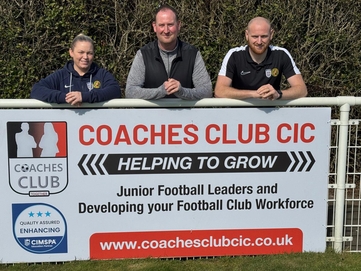 A big thank you to <a href="/RusSmith0907/">Rus</a> and <a href="/BC_CoachesClub/">CoachesClubCIC</a> for their support <a href="/BirminghamFA/">Birmingham County FA</a>.

Supporting Clubs to develop their workforce and invest in young people to become volunteers of the future.

If you or your business are interested in an advertising board please get in touch.