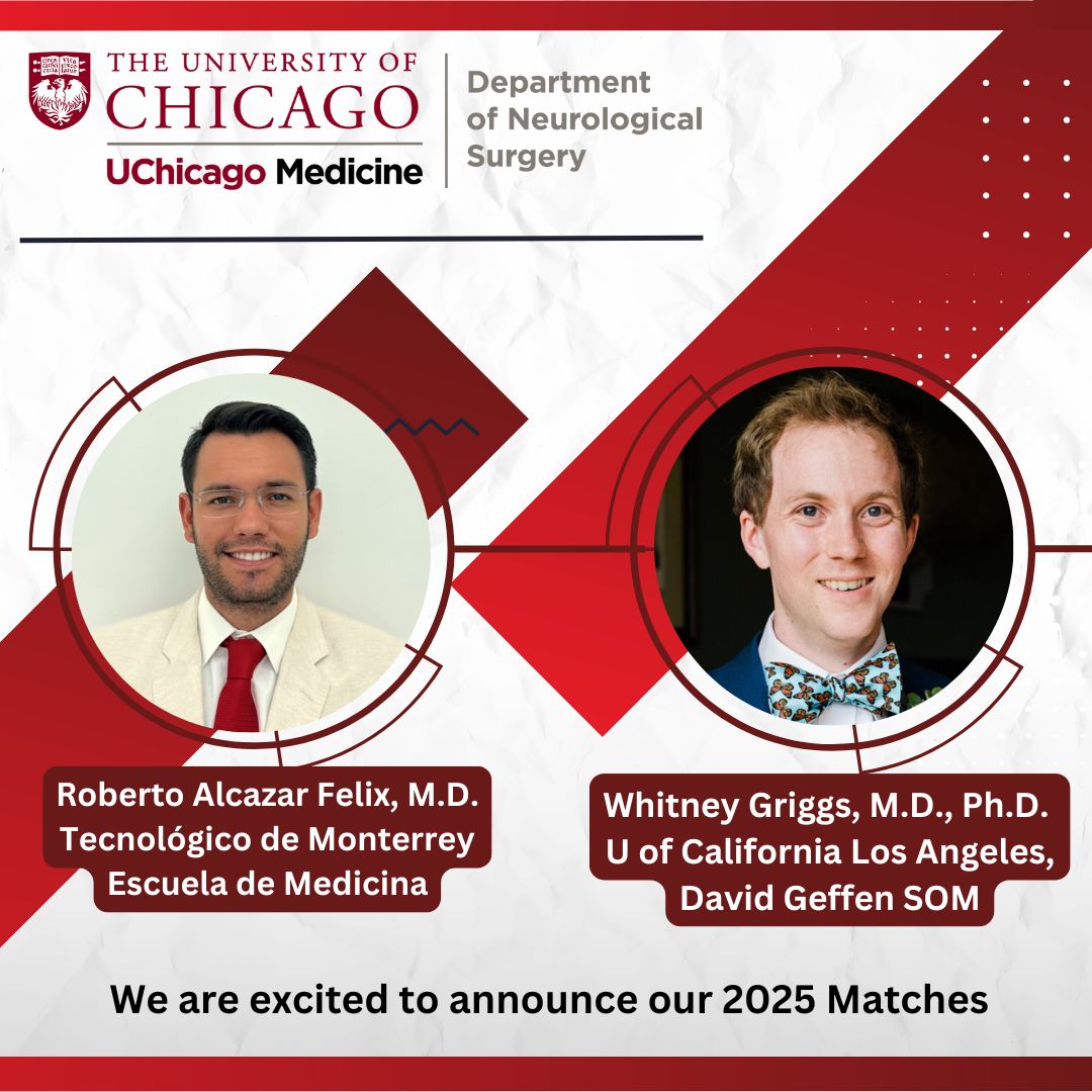 We are excited to announce our 2025 Matches! Welcome on board! #uchicago #uchicagomedicine #matches2025