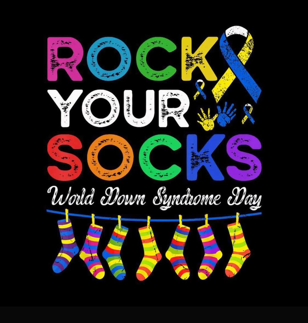 #ImproveOurSupportSystems #WorldDownSyndromeDay #RockYourSocks <a href="/WDSD_RAC_COSMO/">WorldDownSyndromeDay</a>