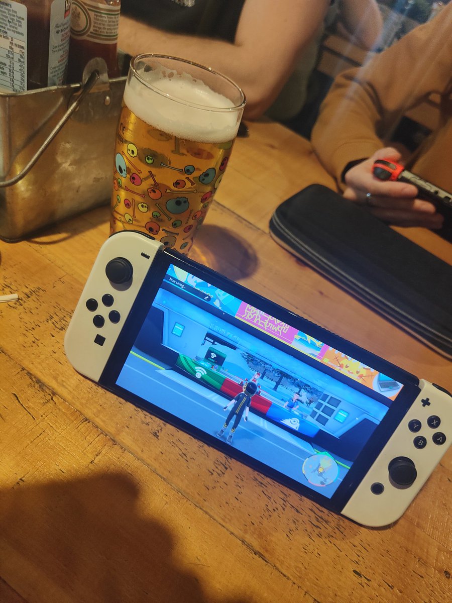 Valquesse's tweet image. Today has been a dramatic adventure in getting to Sweden. With heathrow shut down, we've had to get the last seats on the plane from Manchester. But, beer in hand we're in an airport and waiting for a plane.