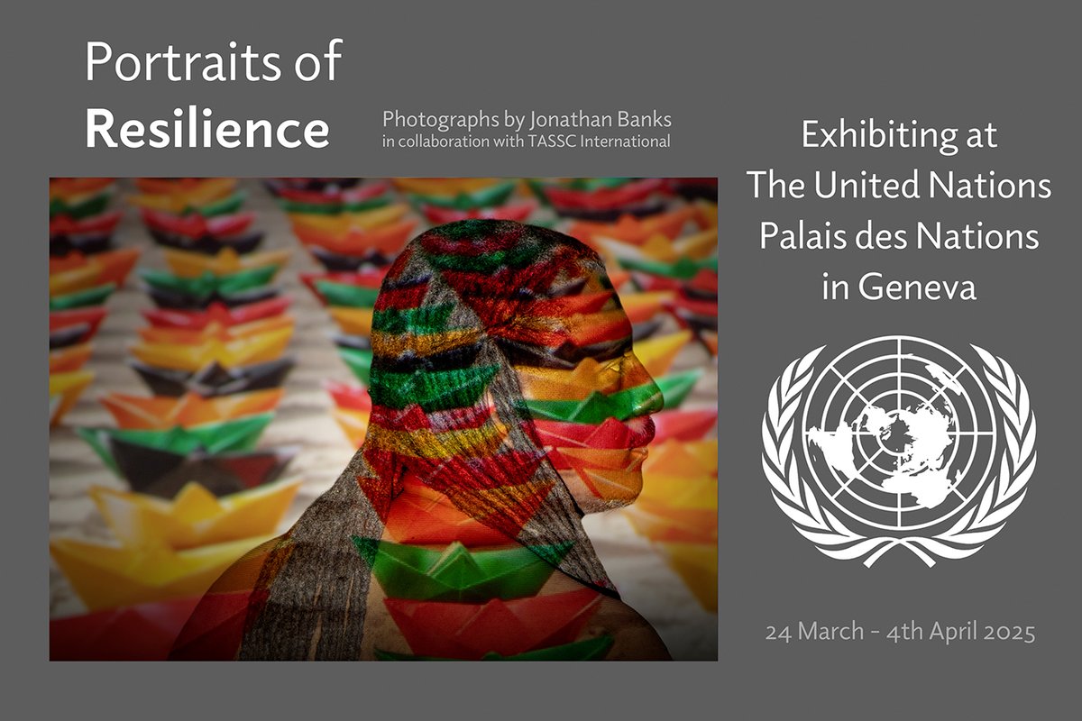 Photobanks's tweet photo. “Portraits of Resilience” will be exhibited at the United Nation’s Palais des Nations in Geneva between Monday 25th of March and Friday 4th of April during the 58th session of the Human Rights Council. #photography #humanitarianphotographer #portraitsofresilience #makeadifference https://t.co/YhhDkmpRSf