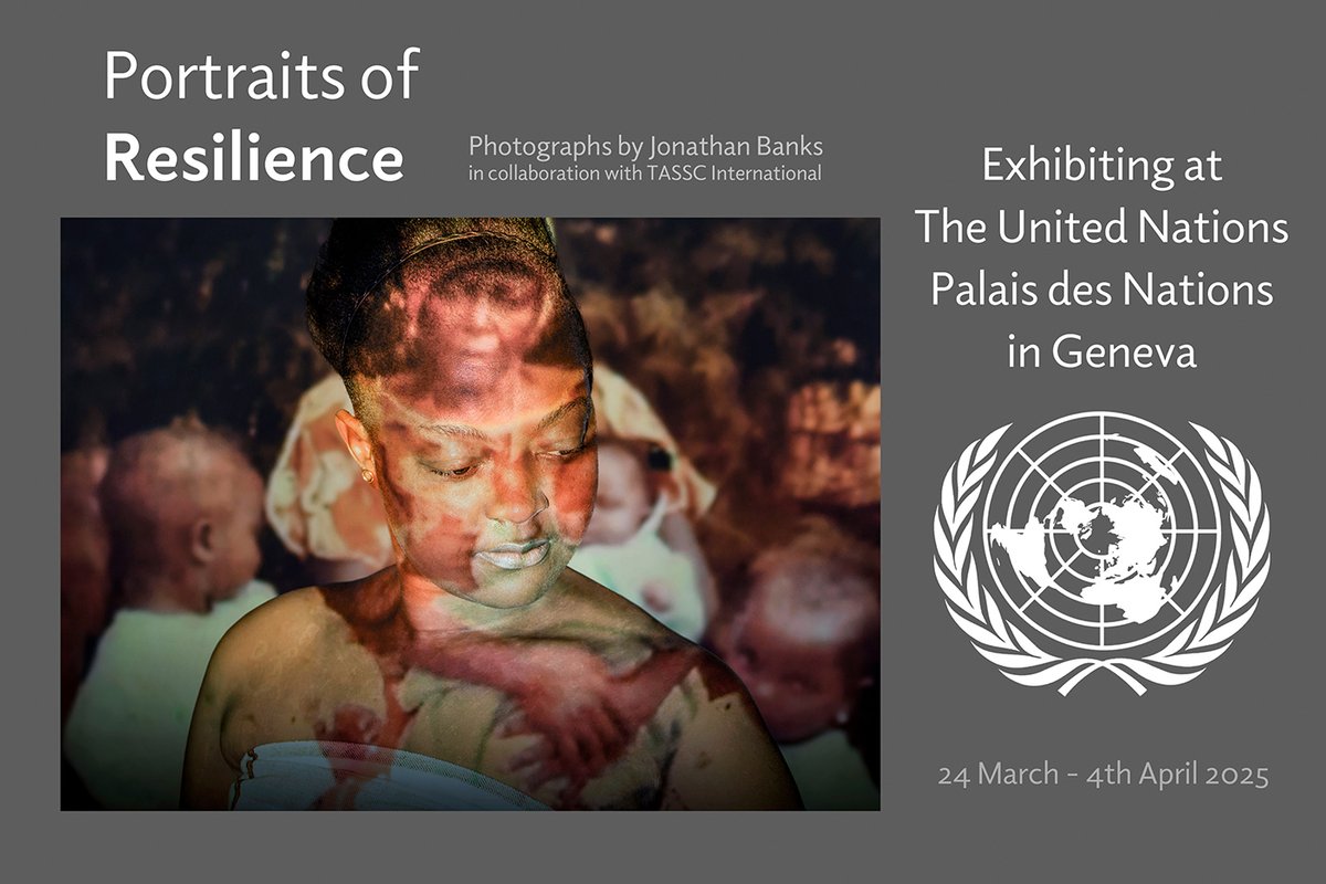 Photobanks's tweet photo. “Portraits of Resilience” will be exhibited at the United Nation’s Palais des Nations in Geneva between Monday 25th of March and Friday 4th of April during the 58th session of the Human Rights Council. #photography #humanitarianphotographer #portraitsofresilience #makeadifference https://t.co/YhhDkmpRSf