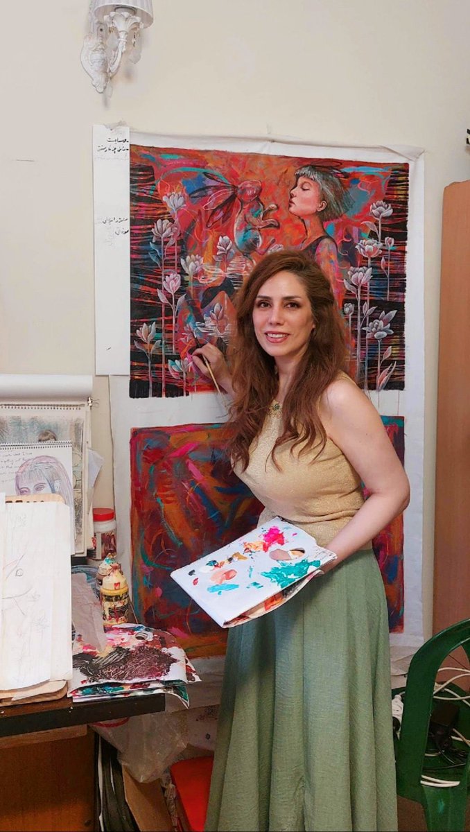 Jenifer | ONELOVE | NFTNYC2025 (@jeni_pepen) on Twitter photo Visible Violet Artist Spotlight 💜
Fereshteh Farmand <a href="/FereshtehFarma3/">Fereshteh Farmand</a> is painter and illustrator from Iran. Her work moves fluidly between tradition and innovation, offering a richly layered visual experience that speaks to heritage and imagination. Visible Violet Artist Spotlight 💜
Fereshteh Farmand <a href="/FereshtehFarma3/">Fereshteh Farmand</a> is painter and illustrator from Iran. Her work moves fluidly between tradition and innovation, offering a richly layered visual experience that speaks to heritage and imagination.