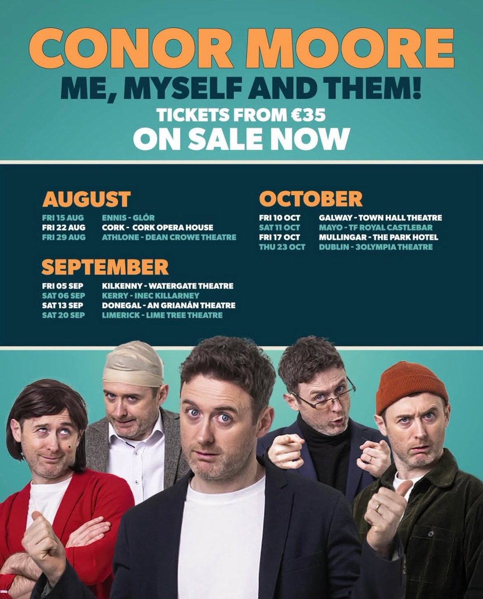 Olivia Lane (@olivia_lane1) on Twitter photo Goods in the bag ๐๏ธ <a href="/ConorSketches/">Conor Moore</a> Roll on October in the <a href="/THTG/">Town Hall Theatre</a> ๐ฅณ๐๐ป
Living for Tommy Tiernan &Mary Lou ๐คฉ
#comedy #impressionist #conormoore Goods in the bag ๐๏ธ <a href="/ConorSketches/">Conor Moore</a> Roll on October in the <a href="/THTG/">Town Hall Theatre</a> ๐ฅณ๐๐ป
Living for Tommy Tiernan &Mary Lou ๐คฉ
#comedy #impressionist #conormoore