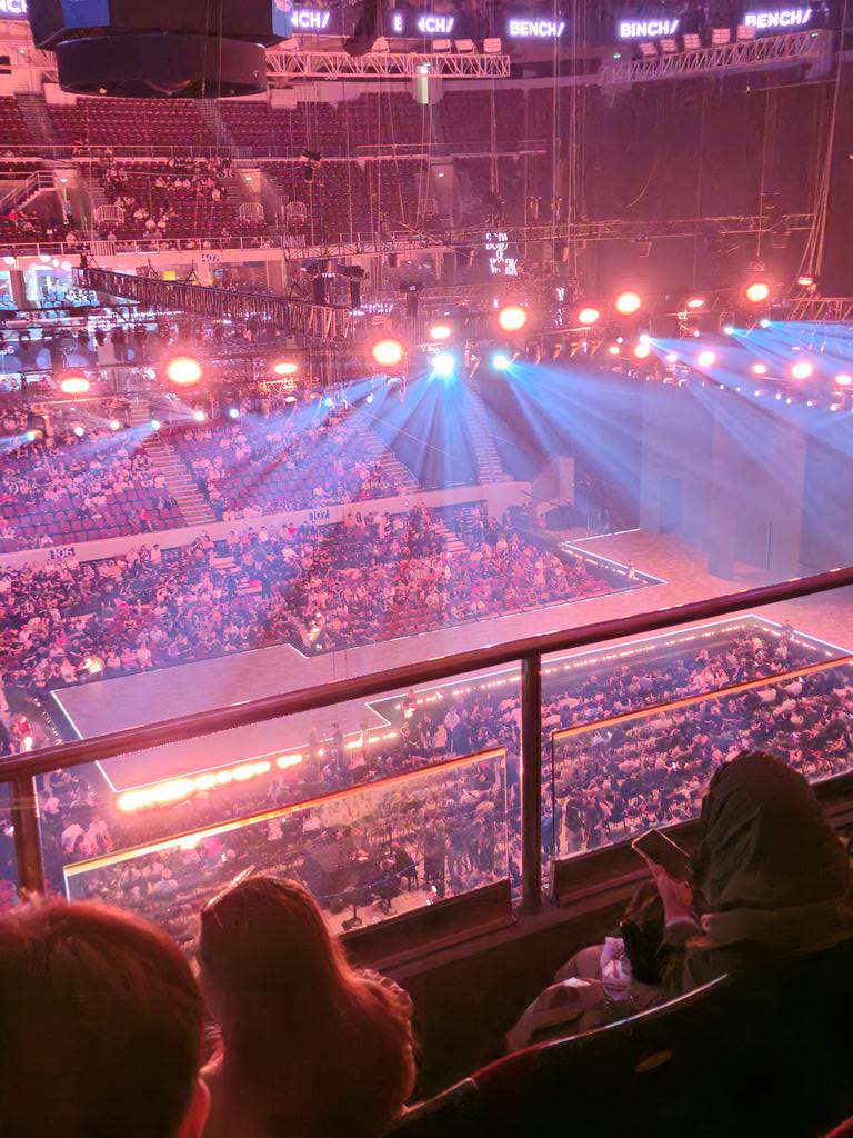 DadizonShekinah's tweet image. Currently at MOA Arena to show support to our fave girl @KAILAestrada. 

Thank you @TropangKailaa for the tix 😍😘

#BenchFashionShow #BodyOfWork #KailaEstrada