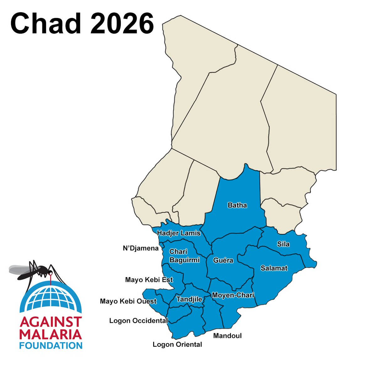 AMF agrees to fund 8.3 million nets for distribution in Chad in 2026 #Malaria #Chad againstmalaria.com/NewsItem.aspx?…