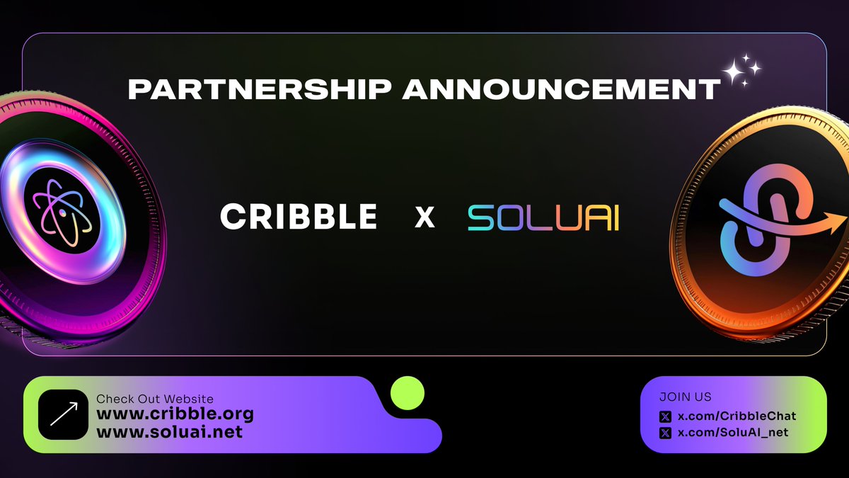 We are thrilled to do partnership with <a href="/SoluAI_net/">SoluAI</a> 

 🚀 As a decentralized AI computing platform, SoluAI is proving that blockchain-powered AI is the future. By utilizing global GPU networks, it’s making AI model training cheaper, more efficient, and truly decentralized—a