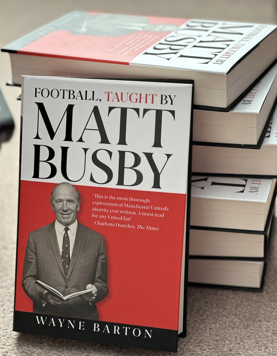 Wayne Barton (@waynesbarton) on Twitter photo “I feel a sense of romance, wonder, and mystery, a sense of poetry.” Matt Busby on <a href="/ManUtd/">Manchester United</a>
Order Football, Taught By Matt Busby here:
amazon.co.uk/Football-Taugh…
Your shares and retweets are very much appreciated! “I feel a sense of romance, wonder, and mystery, a sense of poetry.” Matt Busby on <a href="/ManUtd/">Manchester United</a>
Order Football, Taught By Matt Busby here:
amazon.co.uk/Football-Taugh…
Your shares and retweets are very much appreciated!