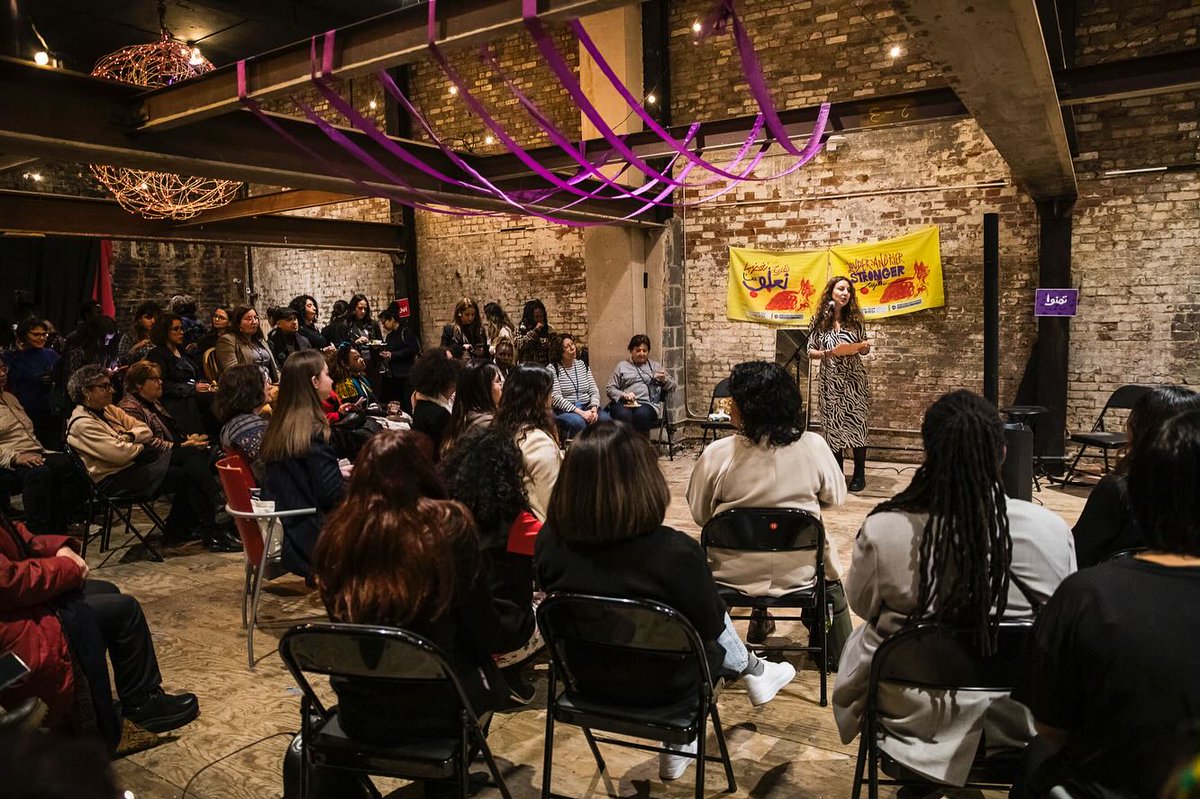 🔹 <a href="/whrdmena/">WHRDMENA تحالف المدافعات</a> gathered at #CSW69 to celebrate 10 years of WHRD MENA &amp; 20 years of <a href="/WHRDIC/">WHRDIC</a> – two coalitions that persist despite constant &amp; extreme repression, to stand with women human rights defenders &amp; women #peacebuilders.