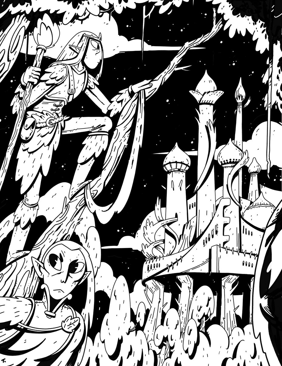 tanakaOSR's tweet image. Do you need an artist for your TTRPG or comic book?!
HIRE ME!!!
NOW!!!