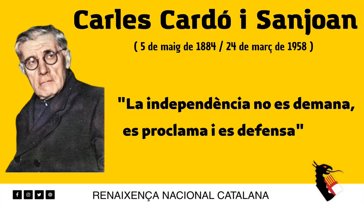 Carles Cardó ( 5 maig de 1884 / 24 de març de 1958)