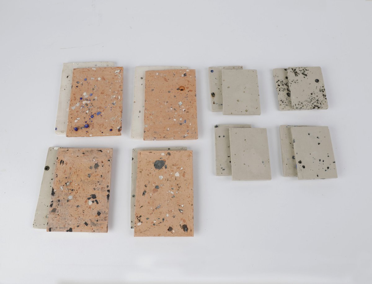 materialdistrct's tweet image. Inspired by the improvisational nature of terrazzo, salvaged glaze remnants integrate into the clay body. Circular terrazzo by Chryssa Kotoula materialdistrict.com/material/circu…

#materialoftheday #materials #terrazzo #recycledmaterials #interiordesign #productdesign #architecture