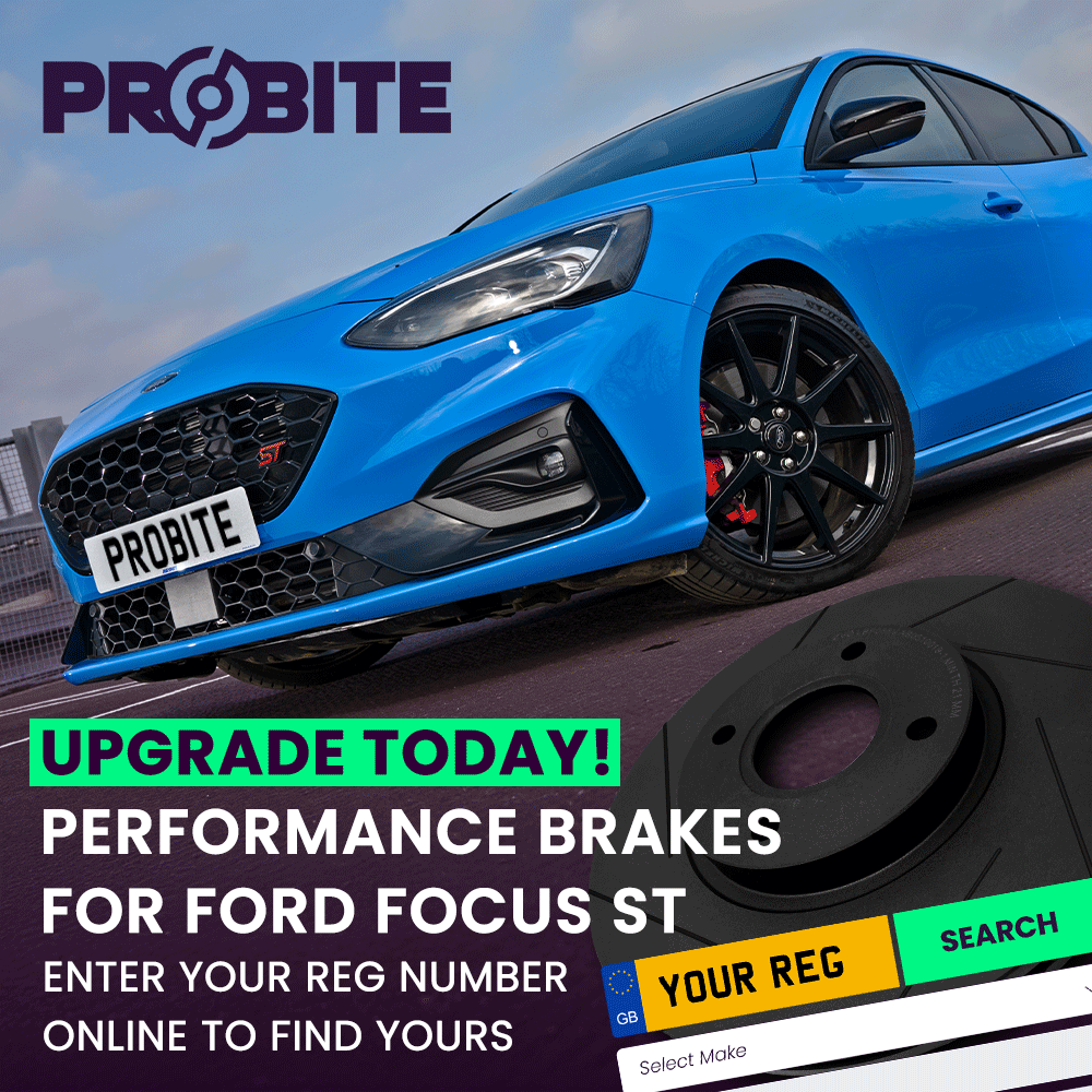 ProbiteBrakes's tweet photo. Our high-performance brake discs are available for most road cars, including the Ford Focus ST!  Simply enter your reg online and find the perfect performance brakes for your vehicle today!
#Probite #ProbiteBrakes #PerformanceBrakes #Ford #FocusST #BrakeDiscs #BrakePads https://t.co/fGrHHSmJuK