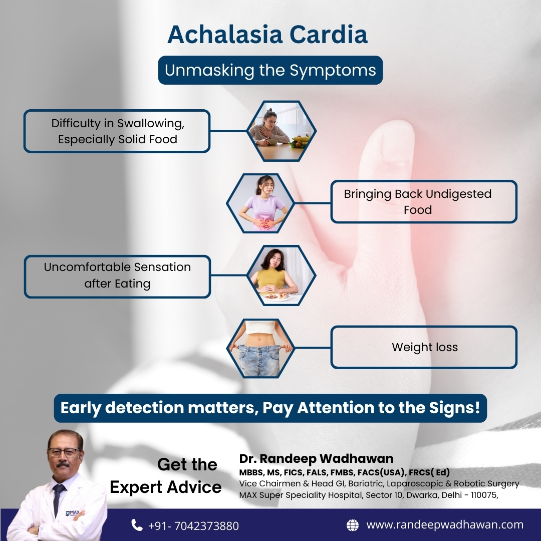 randeepwadhwan's tweet image. 🚨 #AchalasiaCardia: Know the Signs! 🚨

✅ Difficulty swallowing
✅ Regurgitation of food
✅ Discomfort after eating
✅ Unexplained weight loss

Early detection is key! 
Consult #DrRandeepWadhawan for expert care.

📞 +91-7042373880 🌐 randeepwadhawan.com

#DigestiveHealth