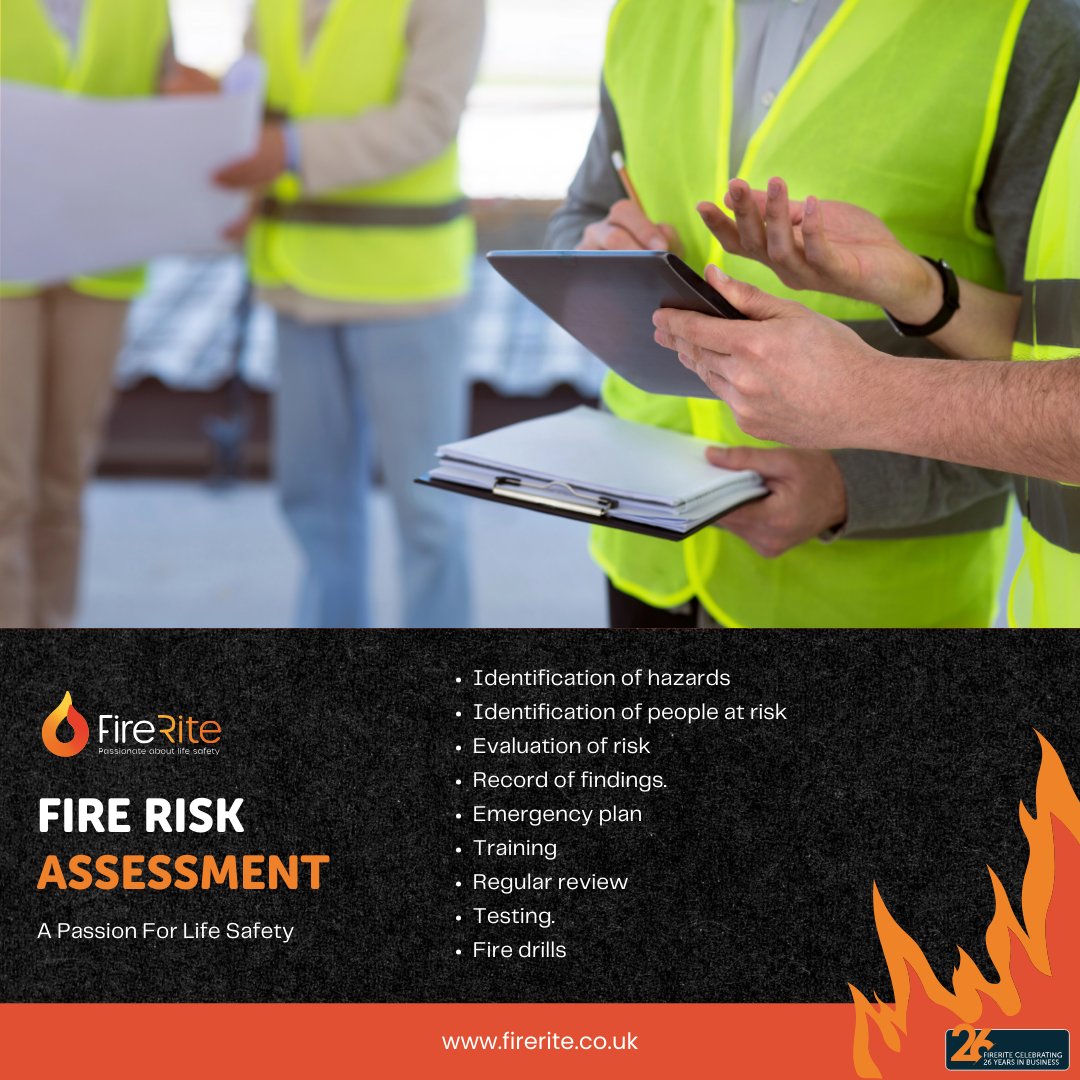 FireRite (@fireriteuk) on Twitter photo ๐ฅ Fire Risk Assessments: A Crucial Step in Keeping Your Business Safe ๐ฅ
Let us help you safeguard your workplace with a comprehensive fire risk assessment today!
firerite.co.uk
sales@firerite.co.uk
#FireSafety #FireRiskAssessment #FireRite #FirePrevention ๐ฅ Fire Risk Assessments: A Crucial Step in Keeping Your Business Safe ๐ฅ
Let us help you safeguard your workplace with a comprehensive fire risk assessment today!
firerite.co.uk
sales@firerite.co.uk
#FireSafety #FireRiskAssessment #FireRite #FirePrevention