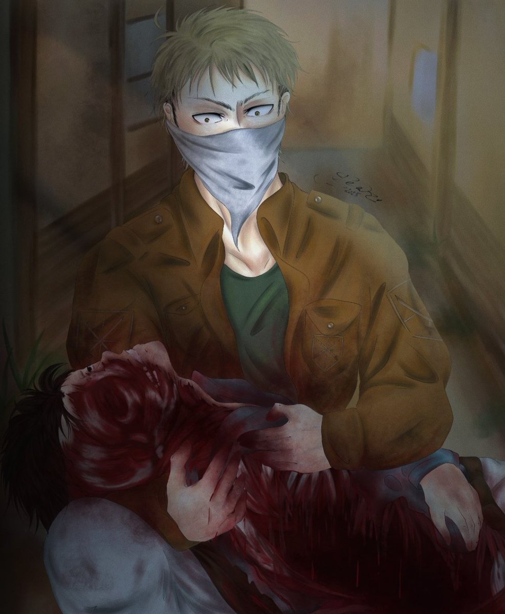 pearrtart's tweet photo. #AttackOnTitan #jeanmarco #MarcoBodt #jeankirstein https://t.co/sesj0U5lJF