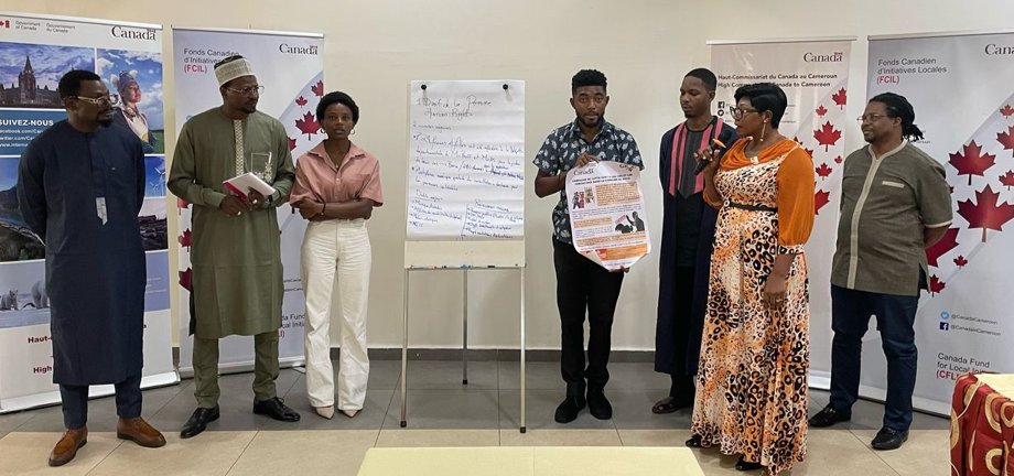 CanadaCameroun's tweet photo. 🇨🇦🇨🇲 Les associations soutenues par le Fond canadien d'initiatives locales #FCIL 2024-2025 réunies à Yaoundé pour échanger sur la durabilité de leurs projets en presence de @Lorraine_canada. Ensemble, portons les projets au-delà du financement. https://t.co/ZeH8ANFdNO