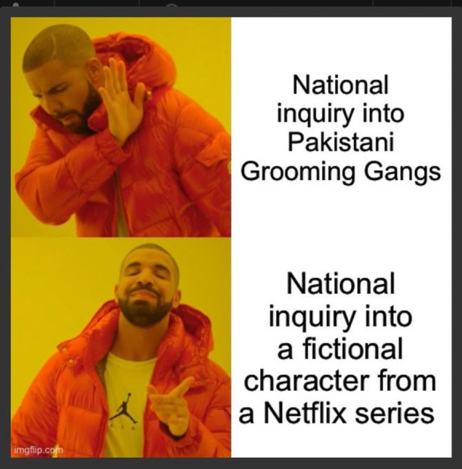 UK public "protect our kids, pls, punish anyone who harms them"
Government "no thanks, pls watch this film about how dangerous your children are"