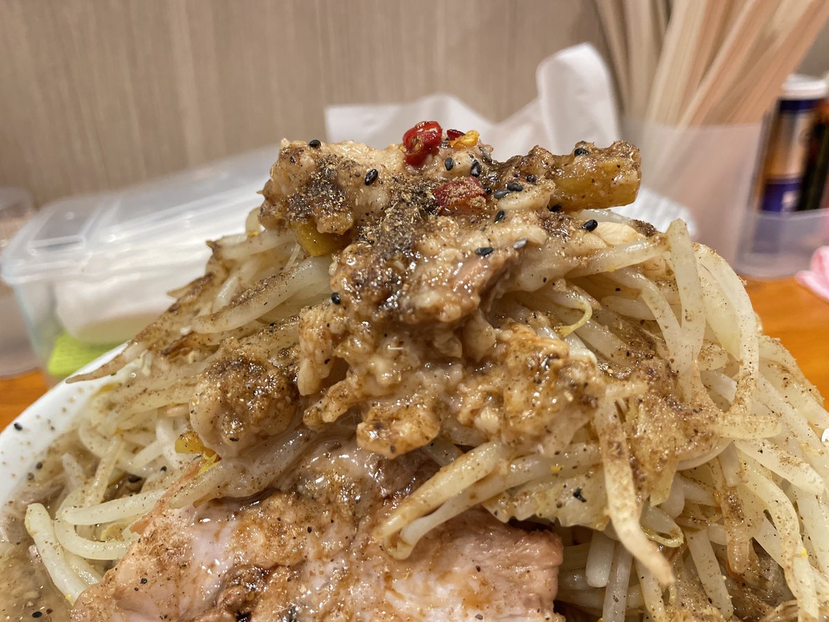 ミゾグチヤ 船橋店(船橋市みやぎ台) ・ネパル麺 大(ニンニク、やさい