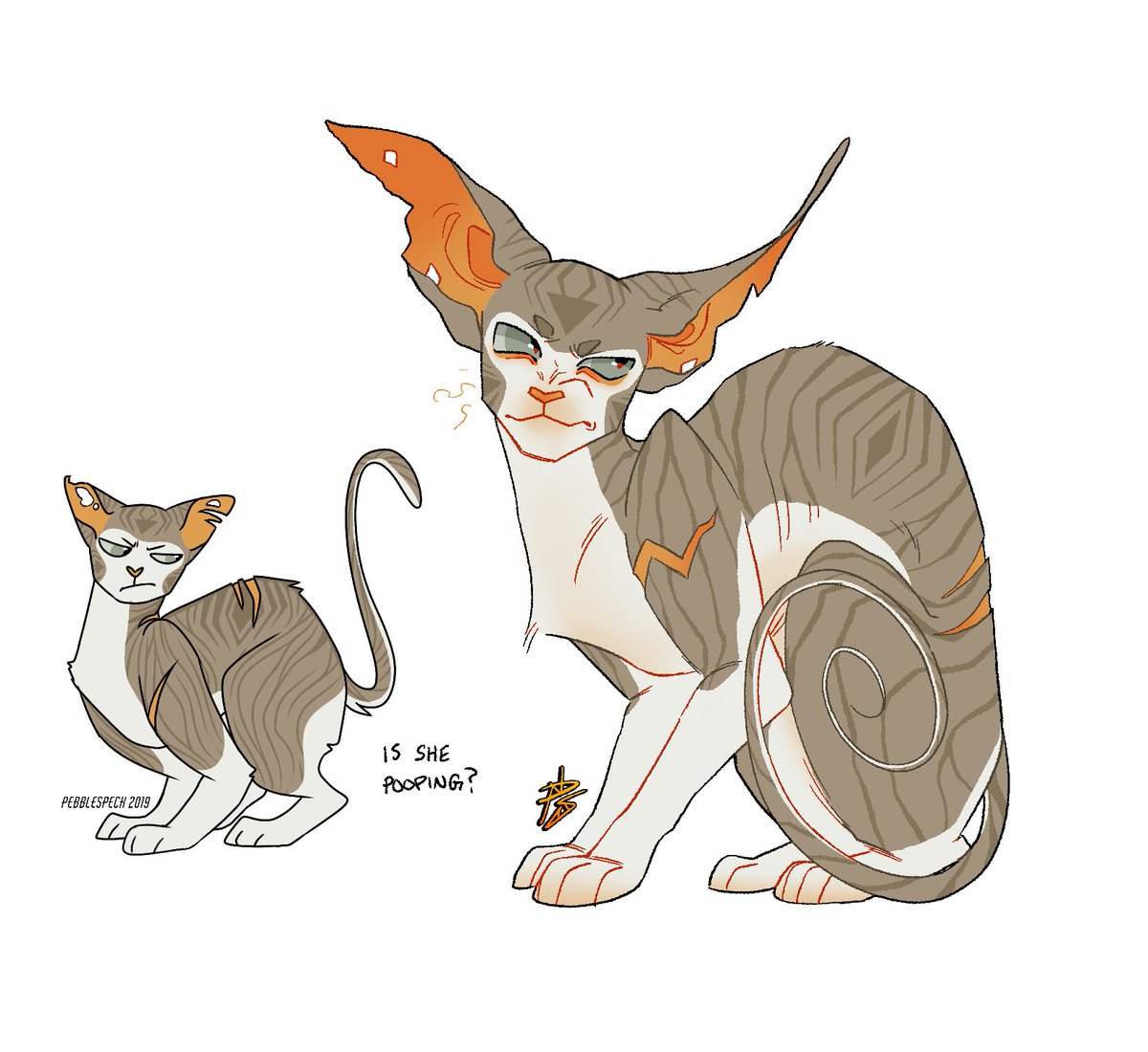 Redrew creature
Deleting X again
Baaiiieeee ❤