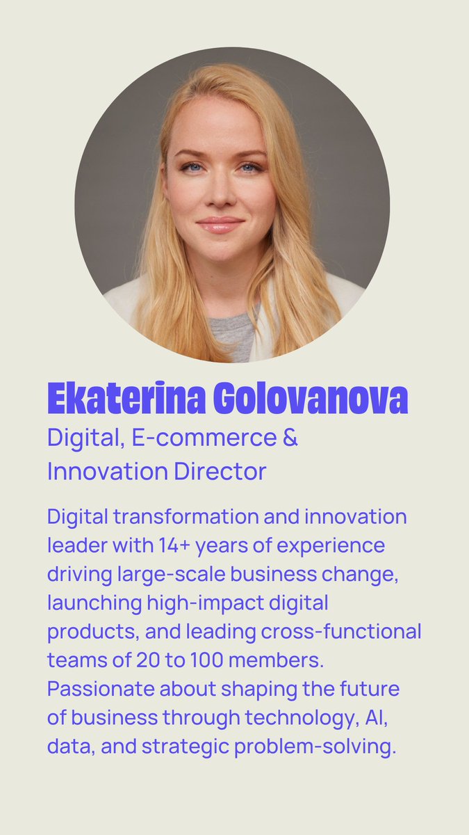 🚨 New Panellists Alert 🚨

2 great new speakers will join us next week for the 5th installment of our Ignite Webinar Series 🔥

Don't rely on #AI: Let your creative do the targeting 🎯

Sign up for free now ➡️ eventbrite.co.uk/e/125147324315…

#Webinar #Creativity