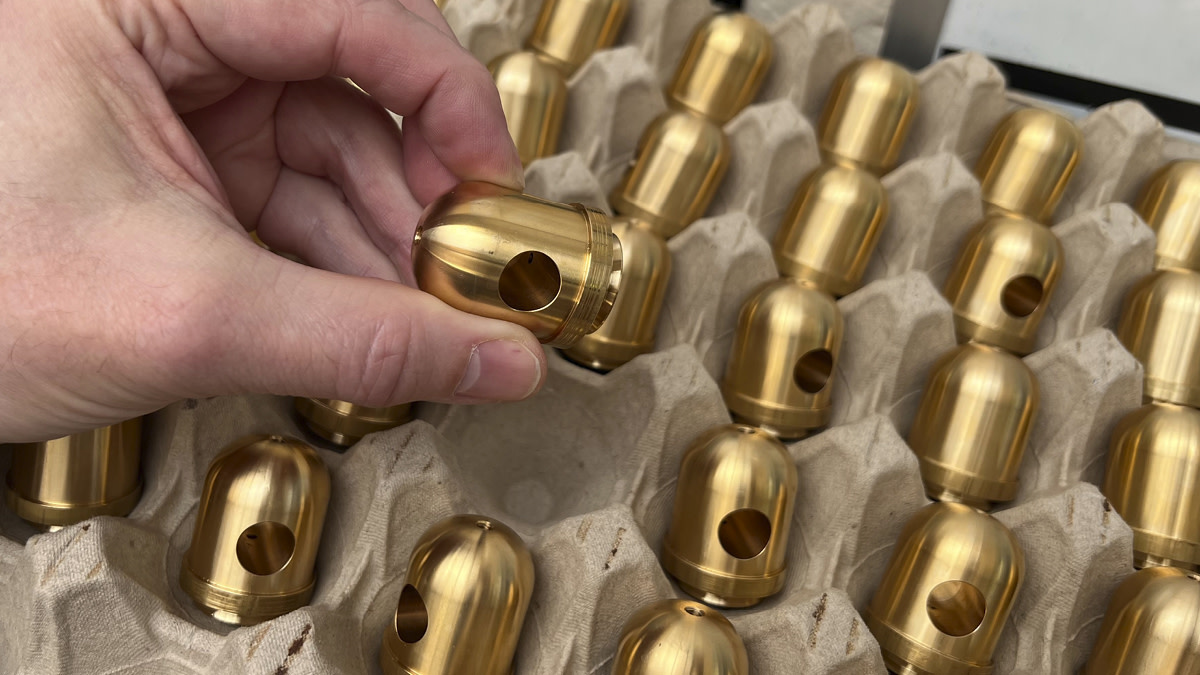 Discover the versatility of brass for your turned parts! aptleicester.co.uk/materials/bras… From intricate designs to complex shapes, brass turned components can meet a wide range of requirements. Get a quote today. #CNCturning #TurnedComponents #TurnedParts #UKmfg #CNC #APTLeicester