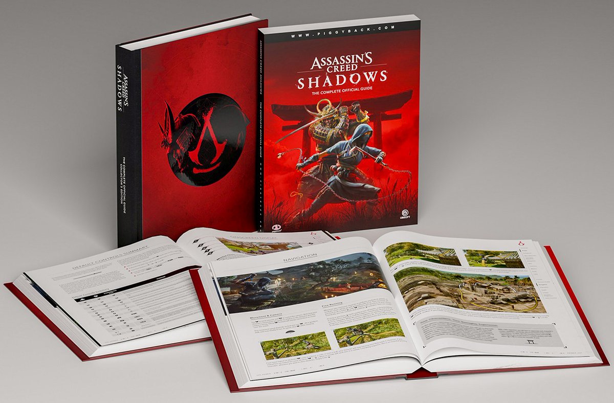 Everything you need to complete your journey through Feudal Japan. 

The Assassin’s Creed Shadows – Complete Official Guide is packed with mission breakdowns, lore, maps, and game systems. Go get that platinum.

Out now! 

🖤 Read more: nordicgamesupply.com/accessories/as…

#NGS