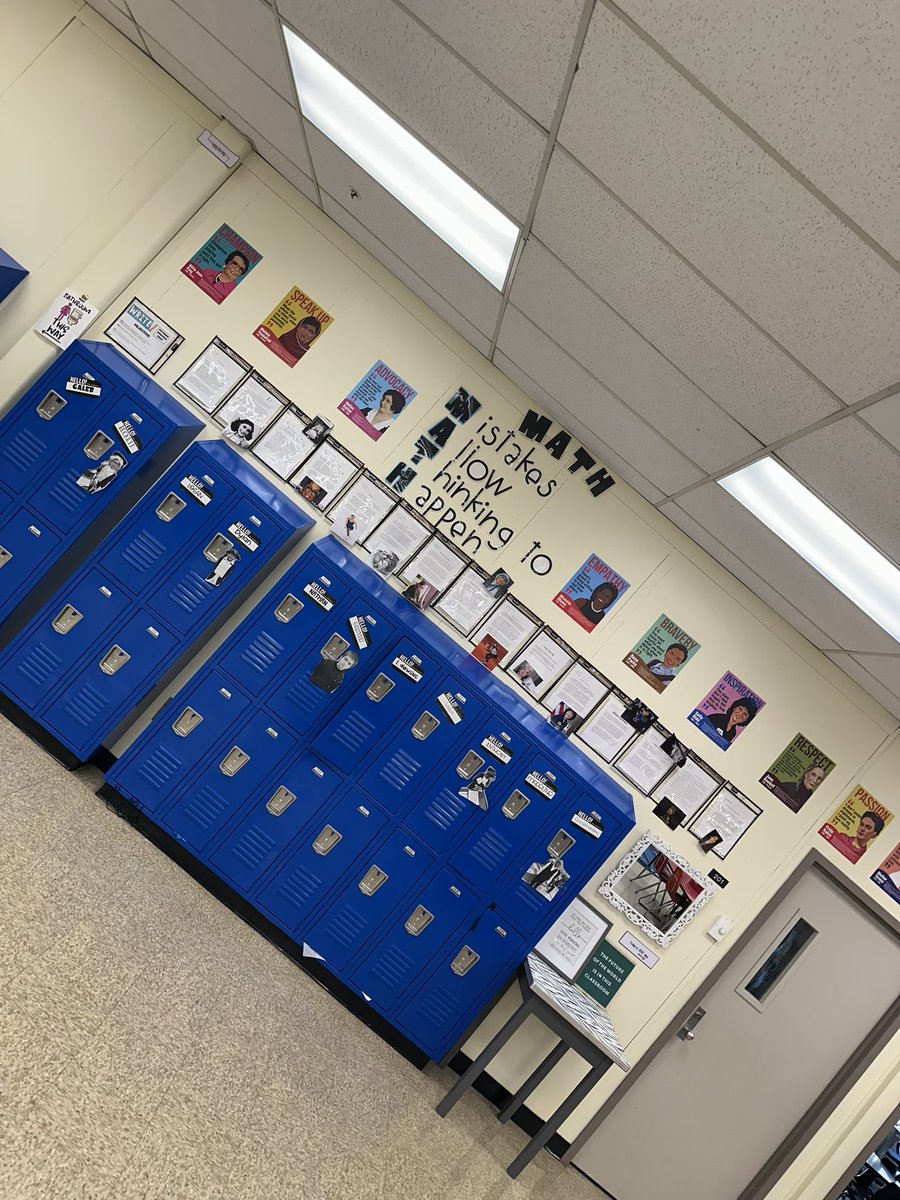 CLeein5th's tweet photo. 5th graders have been showing appreciation for influential women for Women’s History Month! Shout to @chrystielynn for the amazing posters to display in hallway  💕@ChatsworthSch https://t.co/VJpiB69BjR