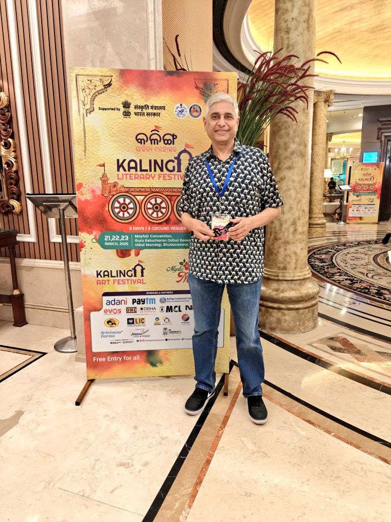 Back in beautiful Bhubaneswar, where history whispers, culture thrives, and literature comes alive! Excited to dive into the magic of the Kalinga Literary Festival. <a href="/kalingalitfest/">Kalinga Literary Festival</a> #KLF2025