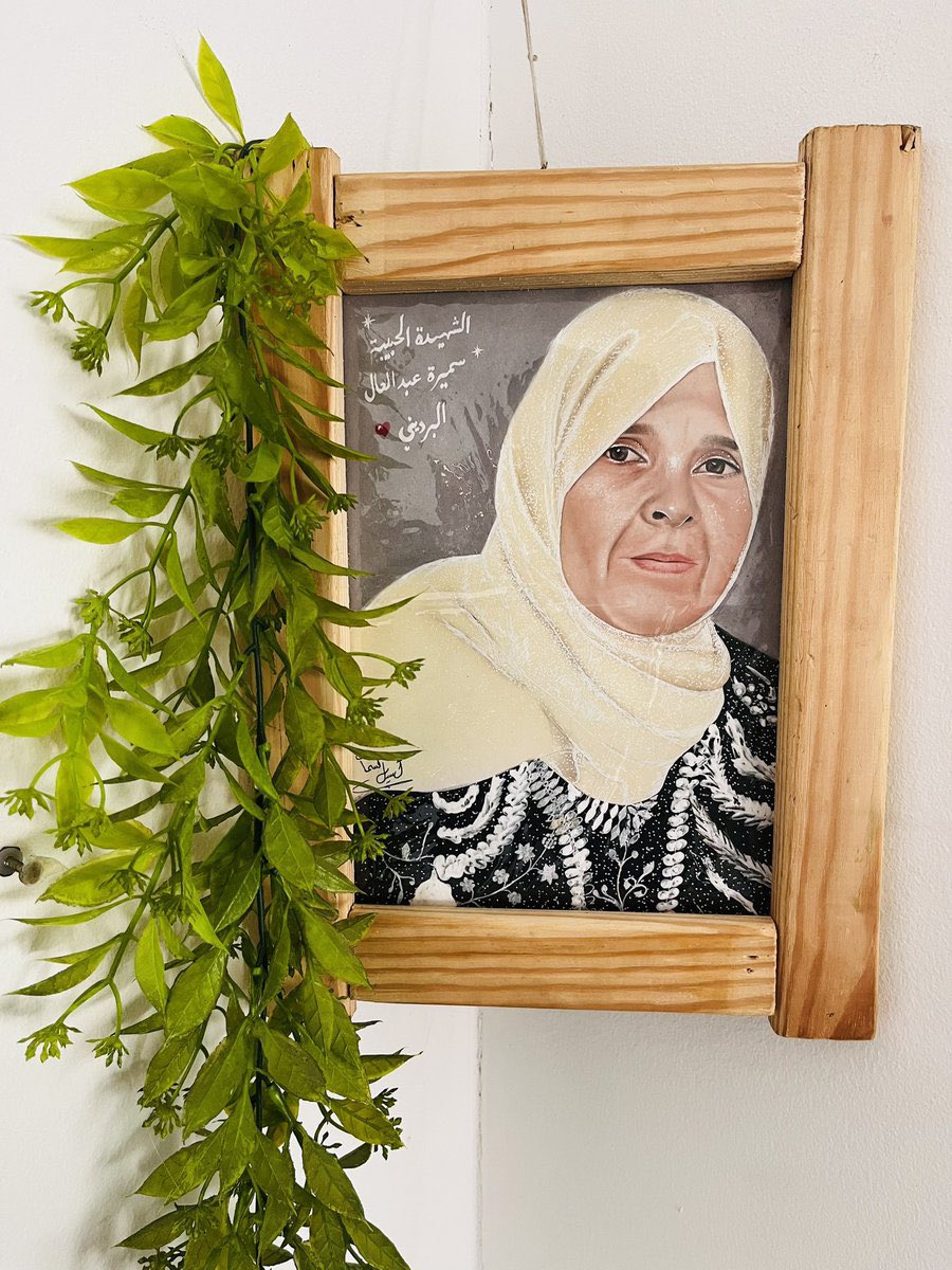 On Mother's Day, may God have mercy on my mother 
I miss you my love and I want to tell you that the war has returned again and I hope from God that we will not regry for any of the family members or loved ones and that we stay together or be together and be by your side my love