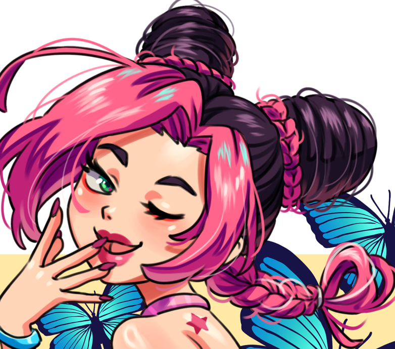 空条徐倫 「I'm collecting different hair color Joly」|Gamu 🐠✨🌸のイラスト